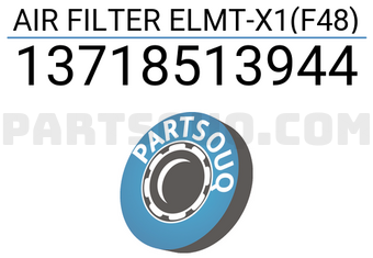 Blue Print 13718513944 AIR FILTER ELMT-X1(F48)