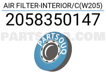 Blue Print 2058350147 AIR FILTER-INTERIOR/C(W205)