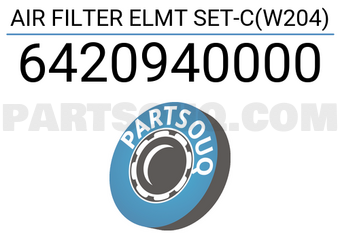 Blue Print 6420940000 AIR FILTER ELMT SET-C(W204)
