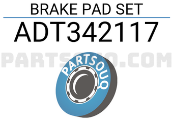 Blue Print ADT342117 BRAKE PAD SET
