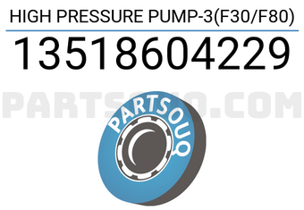 Bosch 13518604229 HIGH PRESSURE PUMP-3(F30/F80)