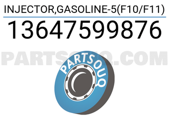 Bosch 13647599876 INJECTOR,GASOLINE-5(F10/F11)