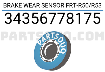 Bosch 34356778175 BRAKE WEAR SENSOR FRT-R50/R53