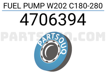 Bosch 4706394 FUEL PUMP W202 C180-280