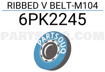 Bosch 6PK2245 RIBBED V BELT-M104