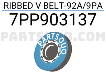 Bosch 7PP903137 RIBBED V BELT-92A/9PA