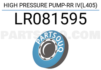 Bosch LR081595 HIGH PRESSURE PUMP-RR IV(L405)