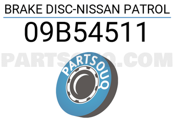Brembo 09B54511 BRAKE DISC-NISSAN PATROL
