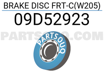 Brembo 09D52923 BRAKE DISC FRT-C(W205)