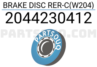Brembo 2044230412 BRAKE DISC RER-C(W204)