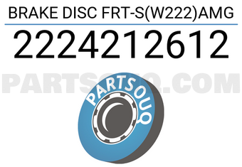 Brembo 2224212612 BRAKE DISC FRT-S(W222)AMG