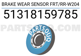 Brembo 51318159785 BRAKE WEAR SENSOR FRT/RR-W204
