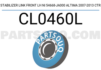 CTR CL0460L STABILIZER LINK FRONT LH NI 54668-JA000 ALTIMA 2007-2013 CTR