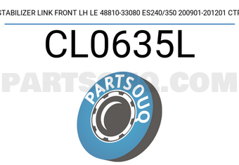 CTR CL0635L STABILIZER LINK FRONT LH LE 48810-33080 ES240/350 200901-201201 CTR