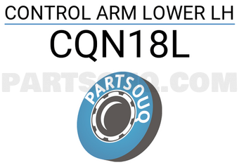 CTR CQN18L CONTROL ARM LOWER LH