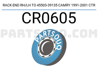 CTR CR0605 RACK END RH/LH TO 45503-39135 CAMRY 1991-2001 CTR