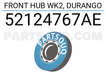Chrysler 52124767AE FRONT HUB WK2, DURANGO