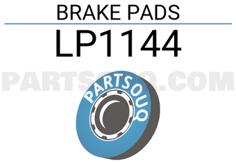 DELPHI LP1144 BRAKE PADS