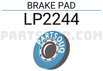 DELPHI LP2244 BRAKE PAD