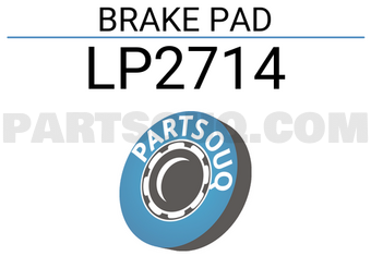 DELPHI LP2714 BRAKE PAD