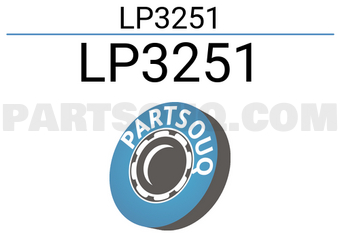 DELPHI LP3251 BRAKE PAD SET