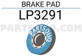 DELPHI LP3291 BRAKE PAD