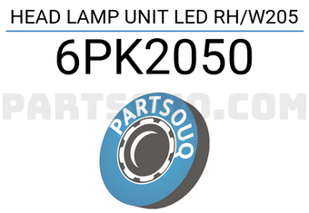 DEPO 6PK2050 HEAD LAMP UNIT LED RH/W205
