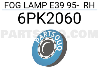 DEPO 6PK2060 FOG LAMP E39 95- RH