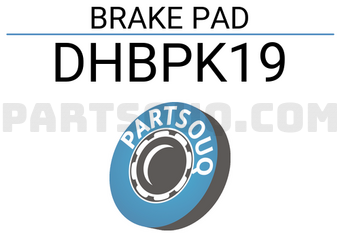 DOOHAP DHBPK19 BRAKE PAD