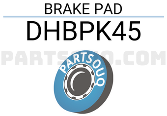 DOOHAP DHBPK45 BRAKE PAD