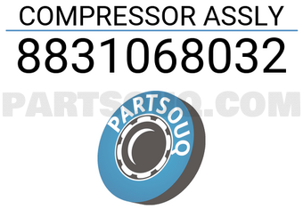 Denso 8831068032 COMPRESSOR ASSLY