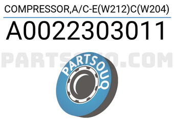 Denso A0022303011 COMPRESSOR,A/C-E(W212)C(W204)