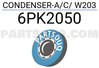 ELFOTECHNO 6PK2050 CONDENSER-A/C/ W203