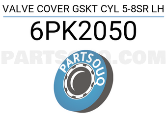 Elring 6PK2050 VALVE COVER GSKT CYL 5-8SR LH