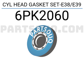 Elring 6PK2060 CYL HEAD GASKET SET-E38/E39