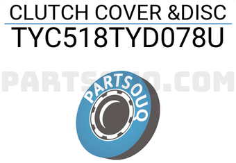 Exedy TYC518TYD078U CLUTCH COVER &DISC