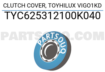 Exedy TYC625312100K040 CLUTCH COVER, TOYHILUX VIGO1KD