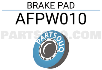 FBL AFPW010 BRAKE PAD
