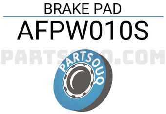 FBL AFPW010S BRAKE PAD