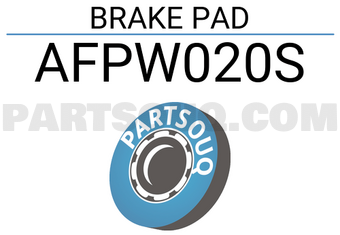 FBL AFPW020S BRAKE PAD
