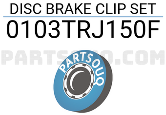 FEBEST 0103TRJ150F DISC BRAKE CLIP SET