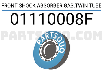 FEBEST 01110008F FRONT SHOCK ABSORBER GAS.TWIN TUBE