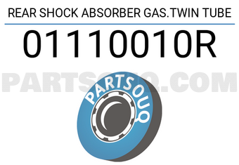 FEBEST 01110010R REAR SHOCK ABSORBER GAS.TWIN TUBE