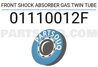 FEBEST 01110012F FRONT SHOCK ABSORBER GAS.TWIN TUBE
