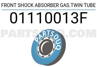 FEBEST 01110013F FRONT SHOCK ABSORBER GAS.TWIN TUBE