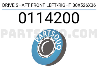 FEBEST 0114200 DRIVE SHAFT FRONT LEFT/RIGHT 30X526X36