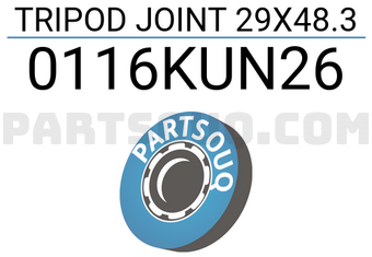 FEBEST 0116KUN26 TRIPOD JOINT 29X48.3