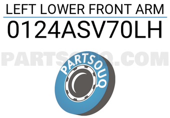 FEBEST 0124ASV70LH LEFT LOWER FRONT ARM