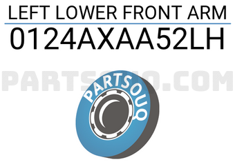 FEBEST 0124AXAA52LH LEFT LOWER FRONT ARM
