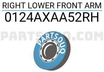 FEBEST 0124AXAA52RH RIGHT LOWER FRONT ARM